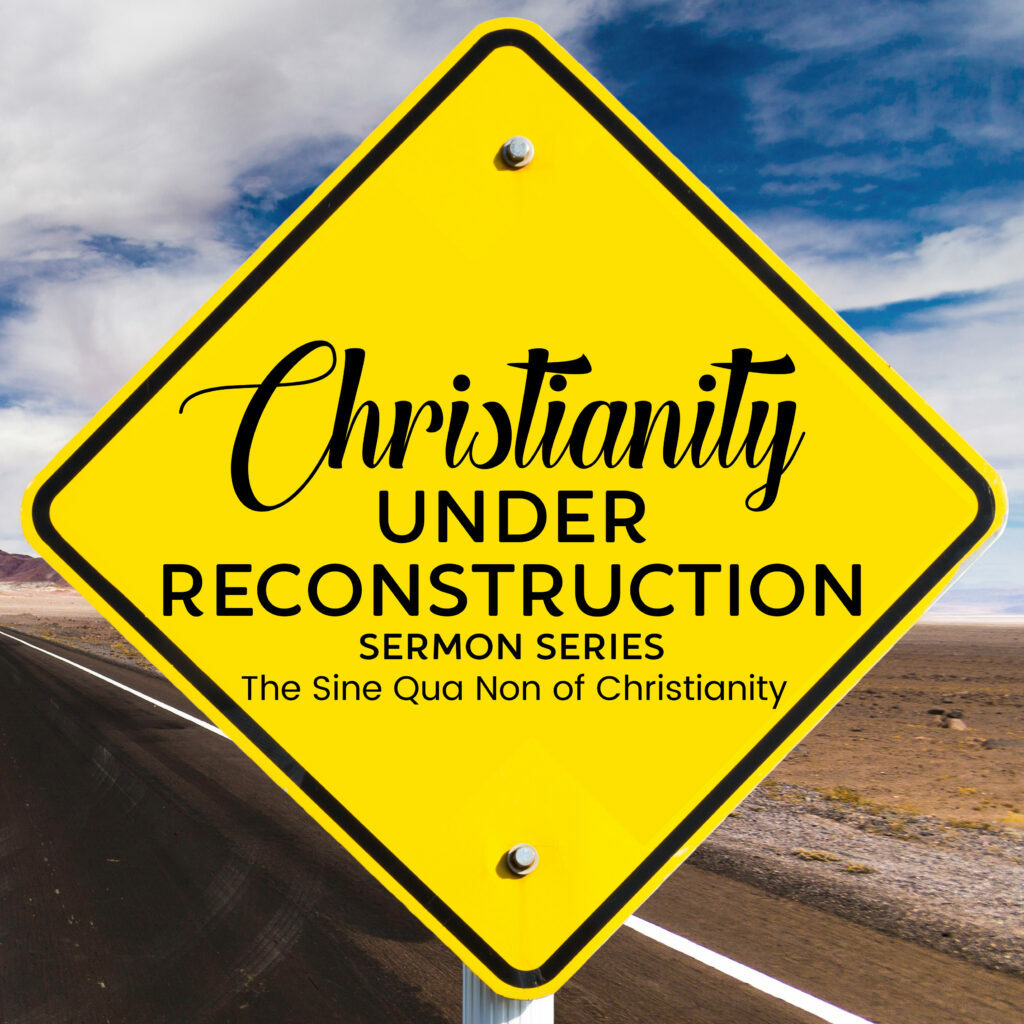 Christianity under reconstruction w1 Insta